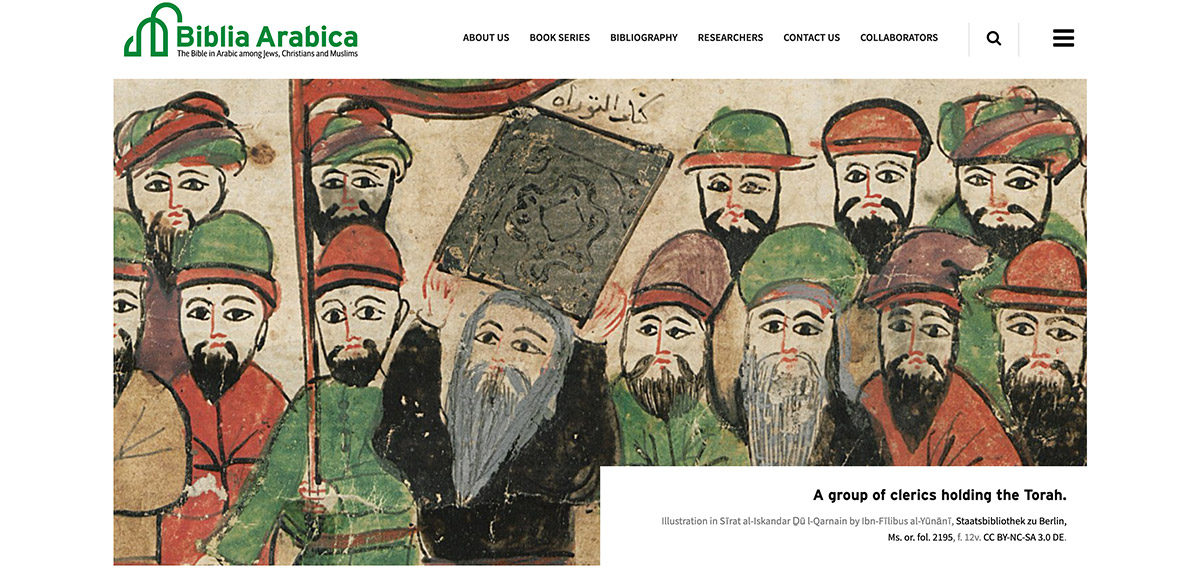 Webdesign - Biblia Arabica