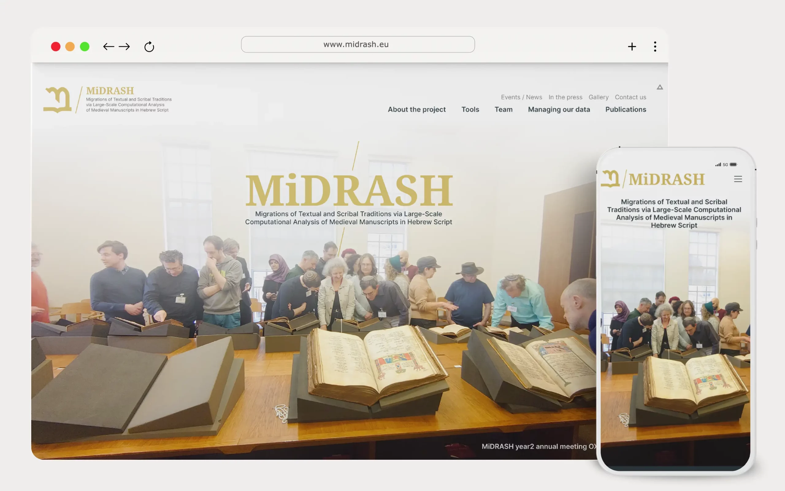 Webdesign Midrash